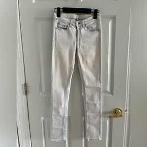Rag & Bone Bleach out Skinny jeans 26